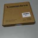 Women's V-Neck Ruffle Design Polo Shirts Short Sleeve Collared Loose Casual Tunic Blouses with Pocket (Blue, L)