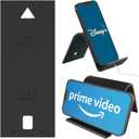 iFLEX Buddy Cell Phone and Tablet Stand Companion - Ideal for Air Travel, Work, and Home Use - Flexible Holder for All Mobile Devices - The Ultimate iPhone Cell Phone Stand Solution (Onyx)