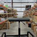 VECELO Foot Rest Under Desk Ottoman, PU Height Adjustable Footrest with Comfort Padding, Leg Rest for Desk for Relieving Leg Pain, Stiffness, and etc, Black