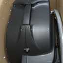 Retractable Garden Hose Reel, 100Ft x 5/8" Durable Wall Mounted Water Hose Reel with 180 Swivel Bracket, 9 Pattern Sprayer, 6Ft leader hose,Smooth Automatic Rewind, Any Length Lock.