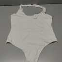 Avidlove Women's Sexy Halter Bodysuit Going Out Backless Tank Top Sleeveless Thong Body Suits Summer Outfits, Large