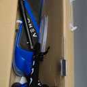 Aero iSporter Kids Electric Scooter | Hand Acceleraor & LED Lights | Electric scooters for Boys Girls Ages 6-12 | Rubber Deck Mat, Battery Indicator& Adjustable Heights