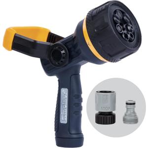 Melnor 65157AMZ Torrent Fireman's Nozzle w/Quick Connect Set (Multi-Pattern)