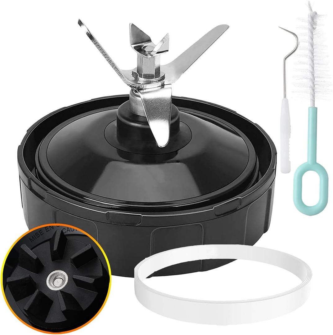 7 Fins Blender Blade Replacement for Ninja, Ninja Blender Blade Replacement Parts Compatible with Ninja Blenders BL480-30 BL482-30 BL490-30 BL640-30 BL642-30 BL682-30 BN401 BN751 BN801 BL2012 NN102