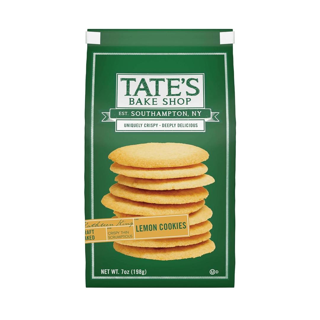 Tate's Bake Shop Lemon Cookies, 7 oz (EXP 11/28/25)