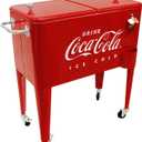 Leigh Country CP 98105 60 Qt Coca-Cola Ice Cold (Embossed) Cooler, Red