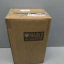 2 Gallon Glass Beverage Dispenser with Stand and Lid, 18/8 Stainless Steel Spigot - Glass Drink Dispensers for Parties - Mason Jar Drink Dispensers with Lids