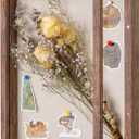 Califortree 11x14 Shadow Box Frame with Soft Linen Back - Sturdy Memory Display Case of Flower, Pictures, Medals and More, Rustic Brown