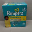 Pampers Swaddlers Diapers, Size 1 (8-14 lbs), 164 Count, Absorbent, Keeps Baby Dry and Comfortable, Skin Safe Disposable Baby Diaper (Packaging May Vary)