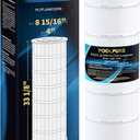 POOLPURE PLFPJANCS200 Pool Filter Replaces Jandy CS200, PJANCS200, Ultral-B9, R0462400, Unicel C-8418, Filbur FC-0823, Aladdin 35002, 200 Sq.ft Filter Cartridge, 1 Pack