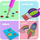 Dan&Darci Diamond Art Kit for Kids - Gem Painting - Arts & Crafts Kits for Ages 6-12 - Gifts for 6, 7, 8, 9, 10, 11, 12 Year Old Boy & Girl - Girls Birthday Toys Gift Ideas - Craft Activities