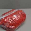 Table Covers for 6 Foot Tables, Orange Washable and Wrinkle Resistant Stretch Tablecloths Rectangle 6ft for Events, Wedding, Banquets, Parties