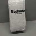 Bedsure Comforter Duvet Insert - Quilted Comforters Queen Size, All Season Duvet, GentleSoft Down Alternative Bedding Blanket, with 8 Tabs, Gifts for Women/Men, White, Queen 88 x 88 Inches