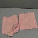 2 x Haloumoning Girls Summer Cap Sleeve Shirts Kids Casual Cute Crewneck Tunic Tops Tees 5-14 Years (Pink)