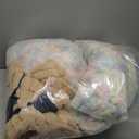 Bedsure Cute Dog Bed for Small Medium Dogs - Washable Furry Puppy Beds, Rectangle Orthopedic Corduroy Fleece Pet Beds with Removable Zipper Cover, 25x21x7inches,Sandy Beige