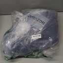 NICETOWN 100% Blackout Curtains 90 Inch Length for Bedroom, Privacy Thermal Insulated Grommet Room Darkening Window Drapes for Living Room, 2 Panels, Stone Blue, 52 x 90 Inch