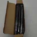 1” Diameter Curtain Rods Itself is 30 to144 inch 1 Pack Fit 30-142 inch, 66 to 120 inch Window with Heavy Duty Adjustable Rod Matte Black Curtain Splicing Metal Extra Long Curtain Rod for Windows