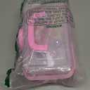 480 Pcs Kids Nails and Glue, Girls Press ons Nail Art Kit with Storage Case, Fake Nails Adhesive, Remover, Stickers, Glitter Cute Stuff Gift for Girls 8-12 (Pink)