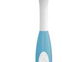 Dr. Brown's Soft Touch No Scratch Baby Bottle Cleaning Brush Nipple Cleaner with Stand and Storage Clip, BPA Free, Blue 1-Pack
