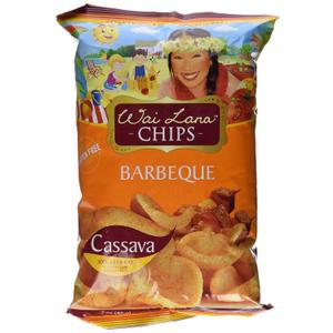 Wai Lana Chips, Barbeque, 3 Ounce