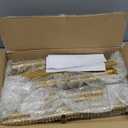 Vincidern 7.2 ft Balloon Arch Backdrop Stand Gold, Wedding Arch for Birthday Party, Bridal Baby Showers, Wedding Ceremony Arch Frame Metal