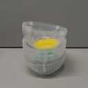 2 Pieces Hamster Ball Hamster Exercise Ball 5.7 Inch Guinea Pigs Running Balls Transparent Plastic Hamsters Wheel for Mini Dwarf Rabbits Small Pets to Reduce Boredom and Increase Activity