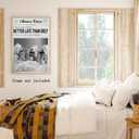 Vintage Black And White Newspaper Wall Art The New York Better Late Than Ugly Canvas Prints Funky Feminist Poster Trendy Wall Decor for Girl Dorm Room bar cart decor 12x18inch Unframed (style-6)