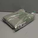 OVZME Sage Green Shower Curtain Set, Waffle Textured Heavy Duty Fabric Shower Curtain for Bathroom, Luxury Hotel Weighted 230GSM Bath Curtain with 12 Plastic Hooks, Machine Washable, 72x72