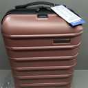Samsonite Omni 2 International Carry-On Luggage with 360 Spinner Wheels - Scratch Resistant Hardshell - TSA, Airline-Approved - Expandable Polycarbonate Shell for Lightweight Travel - Rose Gold