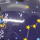 Kids Toddler Space Bike Helmet for Boys Girls, Adjustable Bicycle Helmet from Infant Baby to Children, Multi-Sport for Scooter Skateboard Roller/Inline Skate (Universe Rocket,NavyBlue)