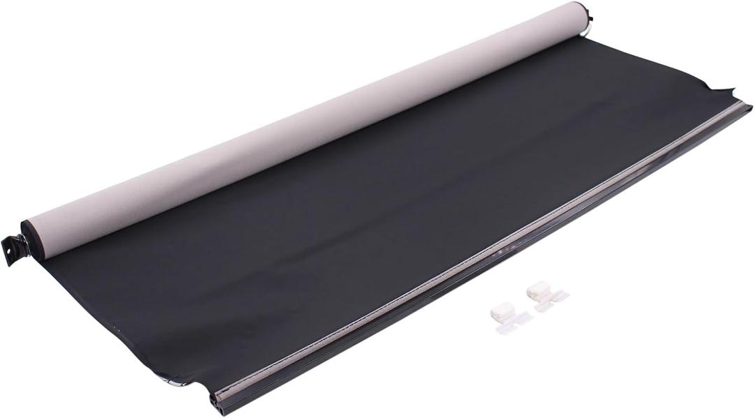 MOTOKU Grey Sunroof Roller Blind Curtain Shade Cover for Cadillac SRX 2010-2016 Gray Sun Roof