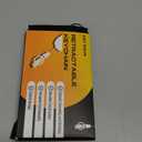 DELSWIN Retractable Key Chain Key-Rings - Heavy Duty Key Holder Belt Clip with Multitool Carabiner, Keychain Lanyard Badge Reels (Pack of 3) (Black)