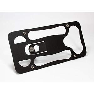 CravenSpeed Platypus License Plate Mount Compatible with Volkswagen Golf R and GTI 2018-2021 | No Drilling | Installs in Seconds | Made of Stainless Steel & Aluminum | Made in USA