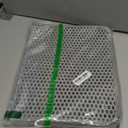 Cat Litter Box Mat for Small Cats, Double Layer Honeycomb Cat Litter Trapping Mats, Waterproof Urine Proof Non-Slip Litter Pad for Indoor Kitty Cat Litter Rug, Easy to Clean Grey (23.6'' x 14.9'')