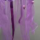 WILDPARTY Fairy Costume Set with Butterfly Wings, Tutu, Butterfly Hair Clips, Magic Wand, Headband and Veil for Age 3-8 Years (Spotty Purple)