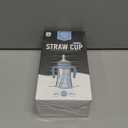 GROSMIMI Spill Proof no Spill Magic Sippy Cup with Straw with Handle for Baby and Toddlers, Customizable, PPSU, BPA Free 10 oz (Sky blue)