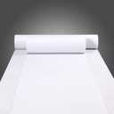 Aisle Runners Wedding Party White Aisle Runner Carpet Rugs for Step and Repeat Display, Ceremony Parties and Events Indoor or Outdoor Decoration 24 Inch Wide x 15 feet Long