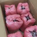 MyGift Set of 6 Diamond-Faceted Clear Glass Bud Vases  Small Decorative Flower Vases for Table Centerpieces, Weddings, and Home Dcor