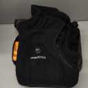 Venustas Women's Fleece Heated Vest with Battery, Lightweight Electric Heated Coat (Black) L