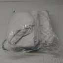 RUVANTI 100% Cotton Sheets Queen Size Set, 4 Pieces, Soft & Breathable Percale Weave Bedding, Deep Pocket 16", Hotel Standard, Crisp Cool Feeling, Durable, Perfect Dyed Bed Sheet, Bright White