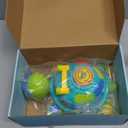 ToddlerCley Musical Turtle Baby Toys 6-12 Months, Bilingual Educational Crawling Toys 7 8 9 10 Months, Light up Infants Tummy Toy with Sound, Number, Letters, Gifts Present for Baby 4 5 6 12 Month (Green)