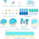 Beach Birthday Party Decorations, Beach Party Supplies, Serves 20