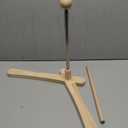 Crib Mobile Wooden Arm, Suitable for All Cribs 100% Natural Larch Hanger Nusery Decor Baby Room Safe Holder(Mobile is not Included (Standing Arm)