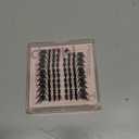 Fairy Lash Clusters Kit Fox Eye Cluster Eyelash Extensions Kit Natural Eyelash Clusters Kit Spiky Manga Wispy Cluster Lashes Cat Eye 8-20mm DIY Individual Lash Extension 144Pcs by YDAGKH