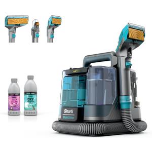 Shark StainStriker HairPro Portable Carpet, Upholstery & Area Rug Cleaner, Stain, Hair & Odor Remover, 3 Tools & dual activated Solution, Teal, PX253BRN