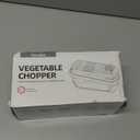 Yusshn Vegetable Chopper,12-in-1 Multifunctional Food Chopper,Professional Onion Chopper with 7 Blades,Vegetable Cutter with Container for Salad,Potato,Carrot,and Garlic; Essential Kitchen Tool(Grey) (Gray)