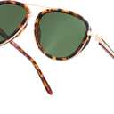 FEISEDY Retro Polarized Aviator Sunglasses for Women Men Vintage Square Sunglass With Classic Style B0259