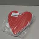 Valentines Day Decorations Heart Picks, 12pcs 9"7.5" Large Valentine Tree Ornaments, Pink Red White Floral Picks for Wedding Anniversary Engagement Office Garlands Mantels Table Home Decor (Unpatterned)