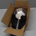 IMEEA 5.5-Inch Small Egg Pan Omelet Pan SUS304 Stainless Steel Mini Sauce Pan Frying Pan with Spout