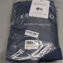 King Size Sheet Set, Viscose Bamboo Sheets for Bed Set 4pcs, 100% Viscose Derived from Bamboo, Hotel Luxury Silky & Cooling for Hot Sleepers, Deep Pocket Up to 17", Navy Blue
